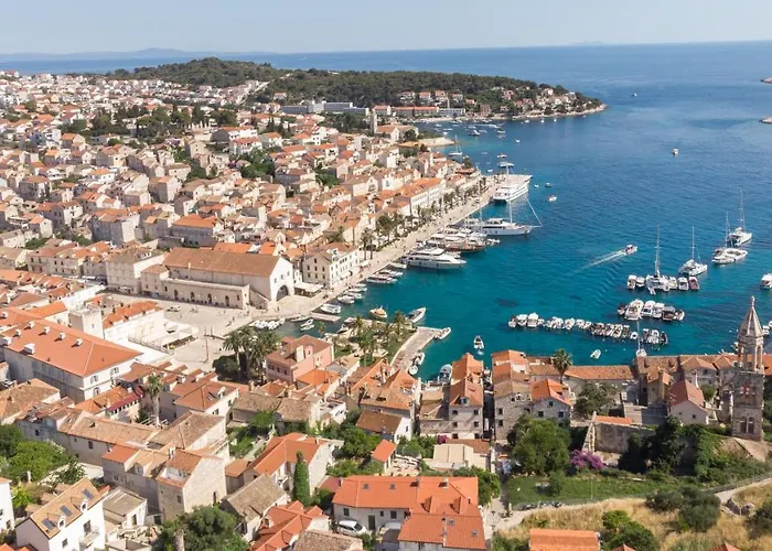 Brand New W Balcony & Perfect Seaview At Center Hvar Town